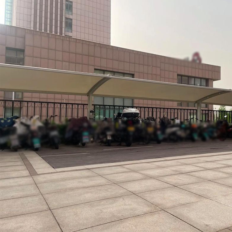 民勤县膜结构电动车棚