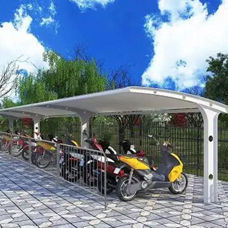 民勤县膜结构电动车棚